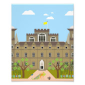 城 フォトプリント            (正面)