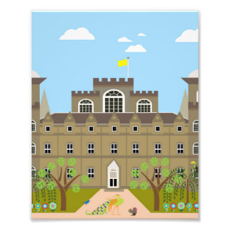 城 フォトプリント           