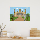 城 ポスター (キッチン)