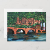 城 ポストカード (正面/裏面)