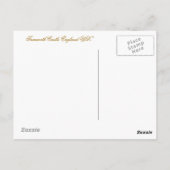 城 ポストカード (裏面)