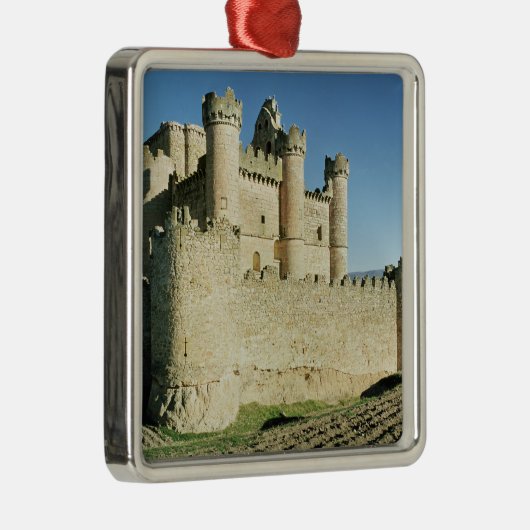 城 メタルオーナメント (右)