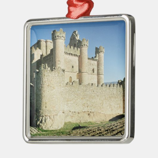 城 メタルオーナメント (左)