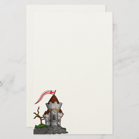 城 便箋 (正面/裏面)