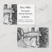 城 名刺 (正面/裏面)