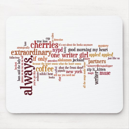 城-城かBeckett -マウスパッド マウスパッド (正面)