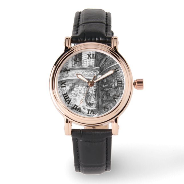 城 腕時計 (正面)