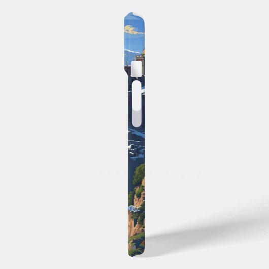 城 Case-Mate iPhoneケース (裏面 / 左)