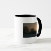 城Charlottenhofの日没 マグカップ (正面右)