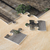 城Combeのイギリスのパズルの蜂蜜の色のコテッジ ジグソーパズル (側面)