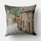 城Combeのイギリスの枕の蜂蜜の色のコテッジ クッション (裏面)