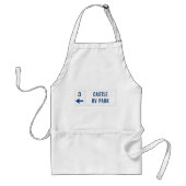 城RVパークロードサイン スタンダードエプロン (正面)