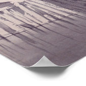 埠頭に接近する帆船 ポスター (角)