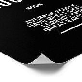 執やる気を起こさせる行引用文 ポスター (角)