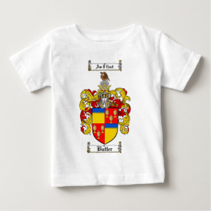 執事の家紋-執事の紋章付き外衣 ベビーTシャツ