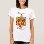 執事の家紋-執事の紋章付き外衣 Tシャツ (正面)