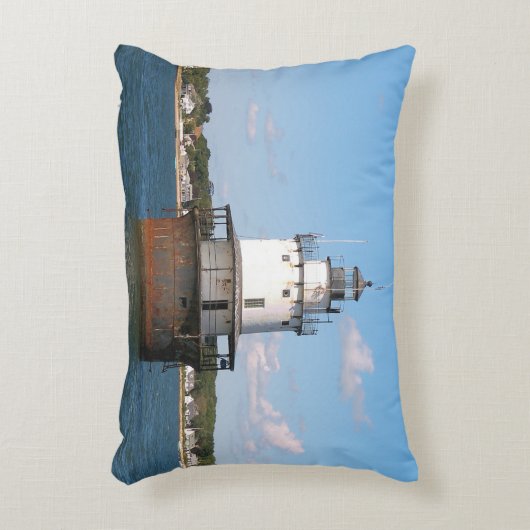 執事の平たい箱灯台、MAのアクセントの枕 アクセントクッション (正面(垂直))