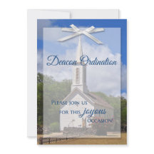 執事任命式招待状