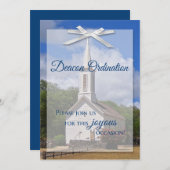 執事任命式招待状 招待状 (正面/裏面)