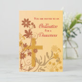 執事女への就任招待状 クロス スワール 招待状 (スタンド正面)