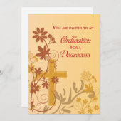 執事女への就任招待状 クロス スワール 招待状 (正面/裏面)