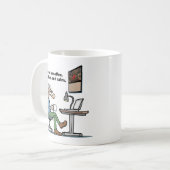 執務室の勇者 コーヒーマグカップ (正面左)