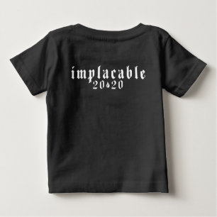 執念深い2020ベビーTシャツ（黒） ベビーTシャツ