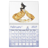 執拗なチワワの無秩序2015のカレンダー カレンダー (2月 2027)