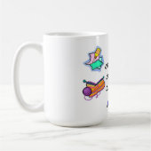 執拗な制作の無秩序 コーヒーマグカップ (左)