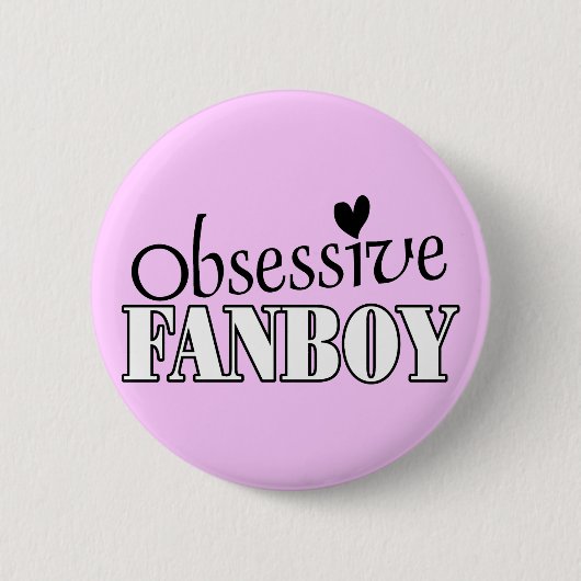 執拗なFanboy 缶バッジ (正面)