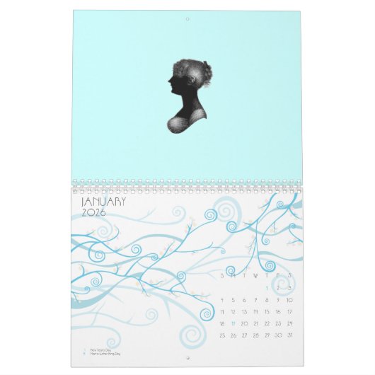 執権期間のイギリスのカレンダー カレンダー (1月 2026)