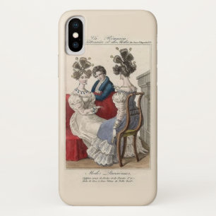 執権期間のファッションプレート iPhone X ケース