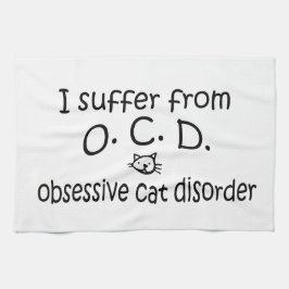 執着性猫障害 キッチンタオル