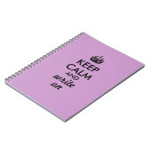 執筆ノートのカスタム色で書くために穏やか保って下さい ノートブック (左側)