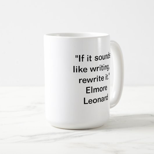 執筆マグのような音がすれば コーヒーマグカップ (正面右)