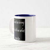 執筆声 ツートーンマグカップ (正面左)