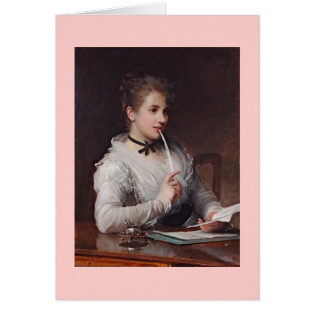 執筆手紙 (正面)