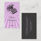 執筆機械破烈をタイプして下さい 名刺 (正面/裏面)