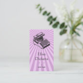 執筆機械破烈をタイプして下さい 名刺 (スタンド正面)