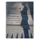 "執筆私が意味"のノートいかに成しているかです ノートブック (正面)