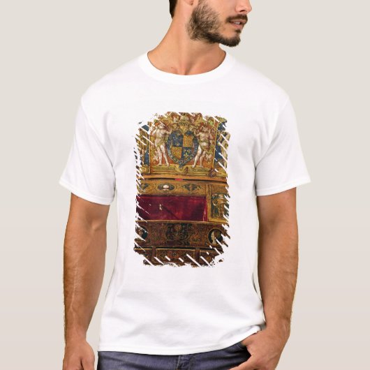 執筆箱かテーブルの机 Tシャツ (正面)