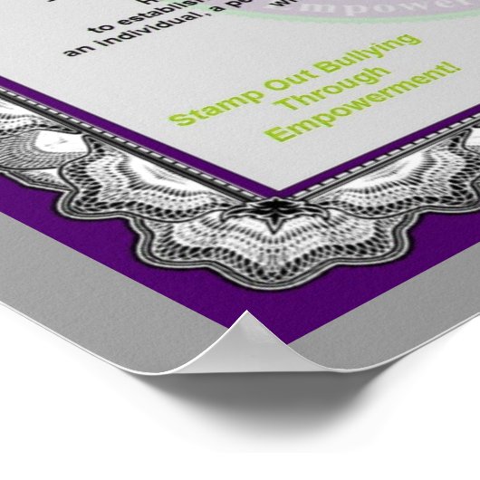 執行文 ポスター (角)