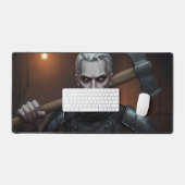 執行静か者 デスクマット (キーボード&マウス)