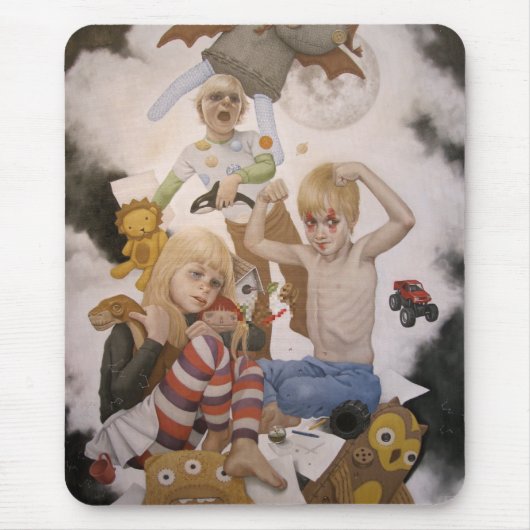 培われた神秘主義 マウスパッド (正面)