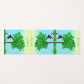 基づかせている ヨガマット (正面(横))