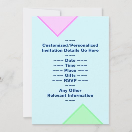 基本おもしろい「79番目の誕生祝い」招待状 招待状 (裏面)