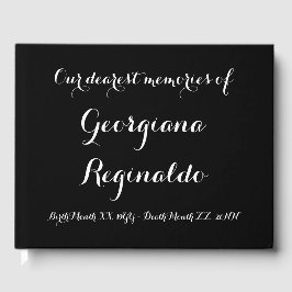 基本とシンプルの哀悼の意 ゲストブック