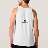 基本にならない：重い持ち上げまたはタンク上部のダイニング Tシャツ (裏面)