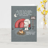 基本に戻る カード (黄色い花)