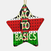 基本に戻る セラミックオーナメント (左)